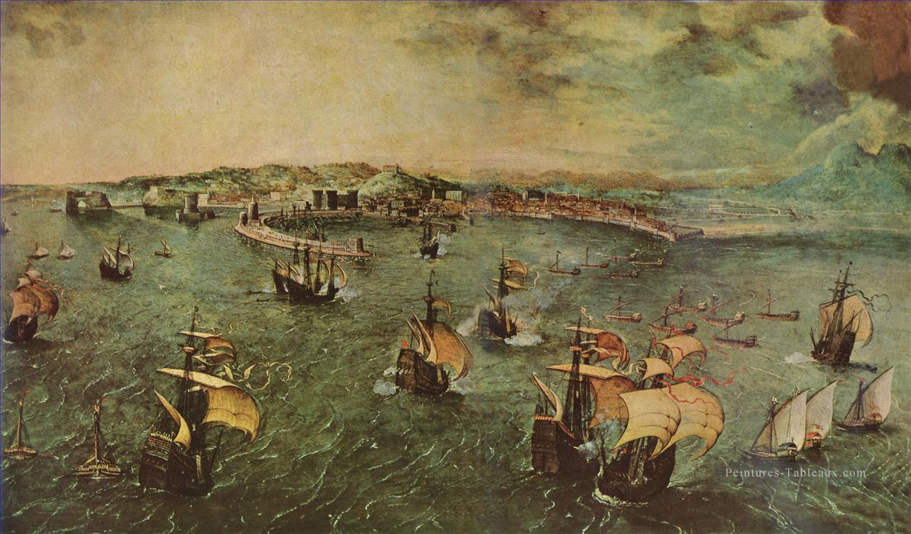 Pieter Bruegel d Ä 031 navires de guerre Peintures à l'huile